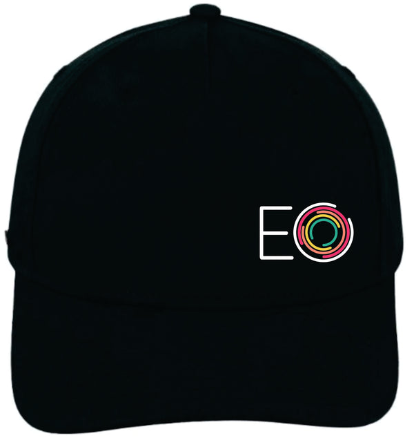 EO Branded Baseball Cap- Black